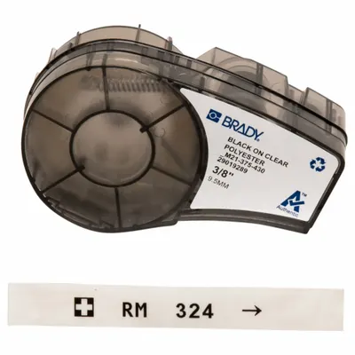 BRADY M21-375-430 Thermal Transfer Continuous Label Roll Cartridge - Brady Thermal Transfer Continuous Label Roll Cartridges