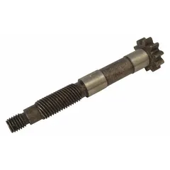 This pinion shaft is a replacement part for Dayton brand material handling equipment. It is designed to fit models 3TP92G, 3TP93G, and 3TP94G. The shaft ensures proper drive engagement in compatible systems.
