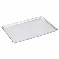 VOLLRATH Sheet Pan: Sheet Pan Pan, Full Sheet Pan Size, Aluminum, Uncoated, Solid, Closed Bead (MPN 9001)