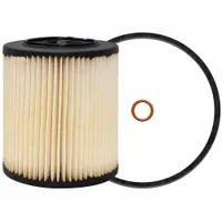 Cartridge fuel/water separator for diesel engines. Cellulose media. Includes furnished gasket. Overall length 9 3/4 in, outside diameter 4 3/16 in. Removes water and contaminants from fuel