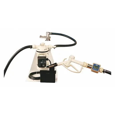 LIQUIDYNAMICS INC. Electric Drum Pump: 115 V AC, 1/10 hp HP, Polypropylene - Tote-Mount DEF Dispensing Pump Systems
