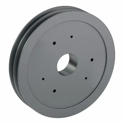 OEM V-Belt Pulley: C130 - Bushed-Bore Cast-Iron V-Belt Pulleys