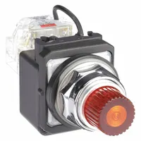 DAYTON Pilot Light: 30 mm Panel Mounting Size, Amber, LED, 24 V AC/DC Max Volt Rating (Supply) (MPN 30G410)