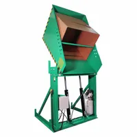 VALLEY CRAFT Hydraulic Box Dumper: 6,000 lb Max Load Capacity, 12 1/2 in Max Chute Reach, 460V AC (MPN F80191A1)