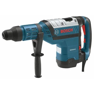 BOSCH Rotary Hammer Kit: SDS-Max, D-Handle, 1 7/8 in Capacity, 9.3 ft-lb, 14.5 A - SDS-Max L-Shape Corded Rotary Hammers