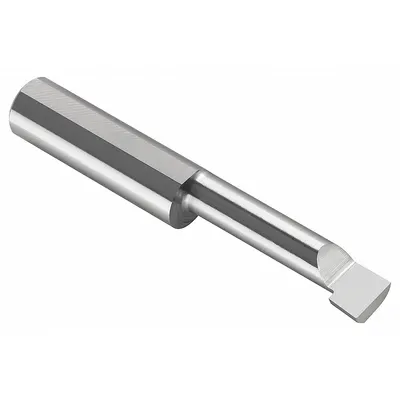 MICRO 100 Boring Bar: Boring, 3/8 in Shank Dia., Bright (Uncoated) - Machining