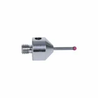 INSIZE M5 Stylus: CMM Straight Stylus, Ball, Straight, 1.08 in Ruby Ball Tip, M5 Stem Thread Size (MPN ISQ-50-059)