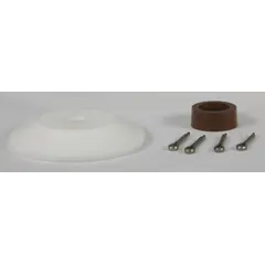 This disc and cup kit is a repair component for float valves, compatible with manufacturer model R1381-1-1/4. It includes the disc and cup parts needed to service the valve assembly, restoring proper function in water control applications.