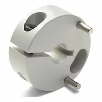 RULAND MANUFACTURING Controlflex Coupling Hub: 1.5° Angular Misalignment, 0.5 mm Axial Motion, 6082 (MPN MCPRS25-6-A)