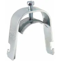 Strut Clamp: Steel, Electroplated, 1 1/2 in Conduit Trade Size (MPN SCH24B)