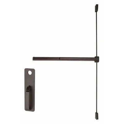 VON DUPRIN 2227TP-4-313 Surface Vertical Rod Push Bar - Surface Vertical Rod Push Bars