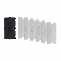OLFA Scraper Blade: 1 9/16 in Overall Wd, 1 9/16 in Overall Lg (MPN GSB-2S/6B)