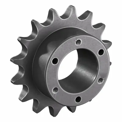 TRITAN Sprocket: For 50 Chain, 16 Teeth, 3.204 in Pitch Dia, 3.52 in Outside Dia - Size 50 Bushed-Bore Roller Chain Sprockets