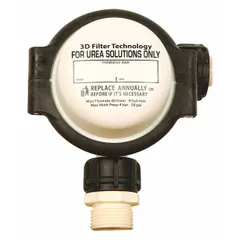 Replacement fuel filter assembly for industrial fuel systems. Compatible with manufacturer model number 10035. Used to remove contaminants from diesel or other fuels in engines and fuel-handling equipment.