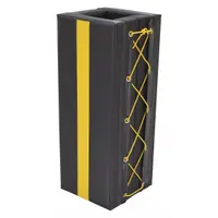APPROVED VENDOR Column Protector: 6 in, 6 in, 6 in, 6 in, Square, 6 in Compatible Column Dia, Vinyl (MPN V-PAD-S-36)