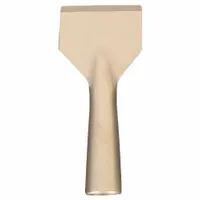 AMPCO Scraper: Bld. Mat. Nickel Aluminum Bronze, Stiff, Straight Bld. Shape, 7 in Overall Lg (MPN S-30)