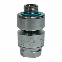 WATTS Dual Check with Atmospheric Vent: LFNLF-9, 3/8 in Pipe Size, MNPT x FNPT, 5 gpm Flow Rate, NPT (MPN LFNLF9)