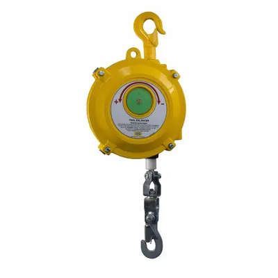 HUBBELL Tool Balancer: Ratchet Locking, 88 lb Max. Tool Wt, 4.5 ft Cable Lg - Heavy Use Tool Balancers