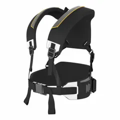The DEWALT DWZH075 is a safety-dual harness featuring a hip padded belt that reduces strain and fatigue while increasing mobility. Designed for overhead or repetitive work, it helps distribute tool weight to improve comfort during extended use.