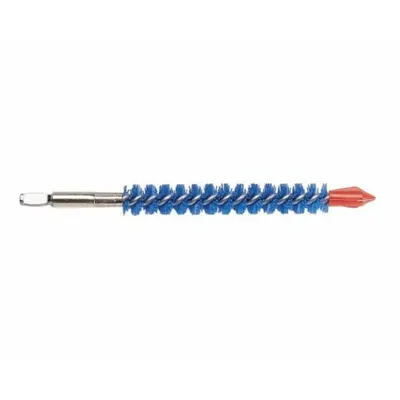 GOODWAY GTC-211Q-15/16 Tube Brush, Nylon, 15/16 in, Quick Connect Male, 15 Pack - Brushes for Heat Exchanger Cleaning Equipment