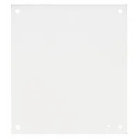 HOFFMAN Interior Panel: Back Panel Panel, 21 in Overall Ht, 18.5 in Overall Wd, Steel, Powder Coated (MPN A24N20MP)