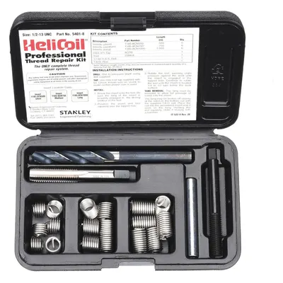 HELI-COIL Thread Repair Kit: Tanged Tang Style - Insert & Tool Kits