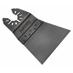 This open-back universal OIS mounted blade is designed for plunge cutting in metal. It has an overall length of 2-1/2 inches and is constructed from steel. Suitable for use with oscillating multi-tools for cutting into metal surfaces.