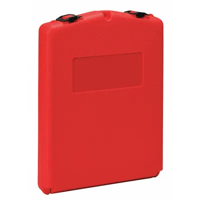 JUSTRITE Document Box: 14 1/2 in Overall Ht, 11 in Overall Wd, 2 1/8 in Overall Dp - Safety
