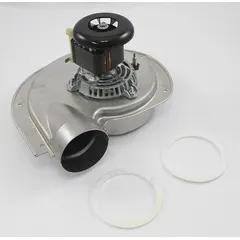 This blower is a replacement component for HVACR systems, used to move air in heating, ventilation, and air conditioning applications. It is suitable for maintaining airflow in commercial and industrial environments.