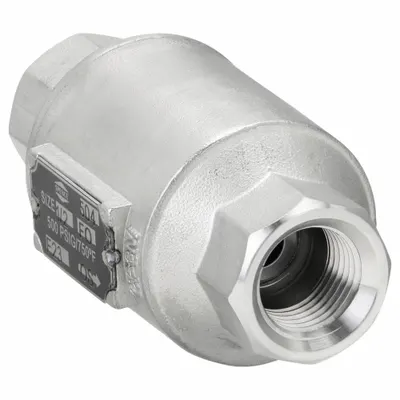 NICHOLSON TA500-T4C92A0 Stainless Steel Straight-Thru - Stainless Steel Straight-Thru Thermostatic Steam Traps
