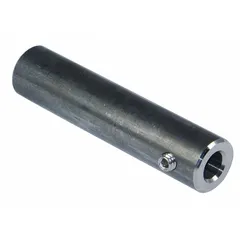 Shaft extension kit for HVACR equipment, used to extend the shaft length for proper alignment and mounting in confined spaces. Commonly applied in ventilation systems where standard shaft lengths are insufficient.
