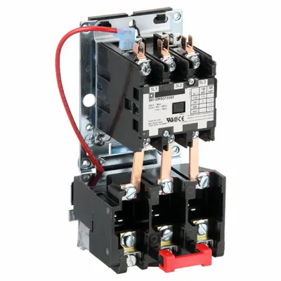SQUARE D Definite Purpose Magnetic Motor Starter: Non-Reversing, 3 Poles - Non-Reversing Starters with Thermal Overloads