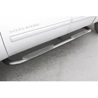 Nerf Bars: Oval, 62 in Overall Lg, 4 in Overall Wd, 4 in Overall Ht, Stainless Steel (MPN 23261909)