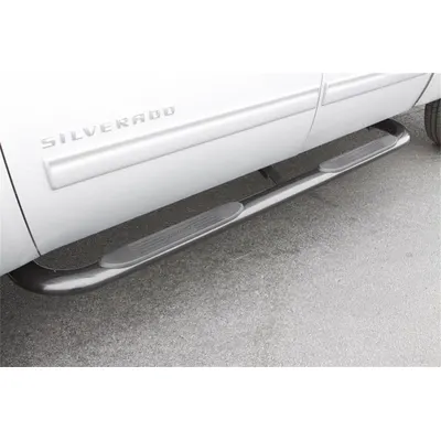 LUND Nerf Bars: Oval, 62 in Overall Lg, 4 in Overall Wd, 4 in Overall Ht - Oval Nerf Bars