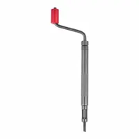 This RECOIL Prewinder Type IV tool is used for installing inch-system, right-hand, fine-thread helical inserts made of 18-8 stainless steel. Constructed from steel with a 6-inch overall length, it is suited for thread repair in metal components during industrial maintenance and assembly operations