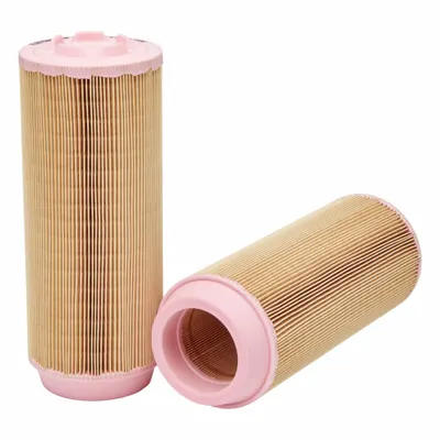 FLEETGUARD AF26389 Engine Air Filter, Radial Seal, Cellulose, 4 15/16 in OD - Round/Oval Engine Air Filters