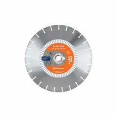 This 30-inch diameter diamond blade is designed for wet cutting of concrete and asphalt on flat saws. The 1-inch arbor fits standard flat saw equipment. Suitable for heavy-duty cutting applications in construction and roadwork.