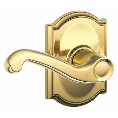 SCHLAGE F10 FLA 605 CAM Passage Lever Lockset - Passage Lever Locksets
