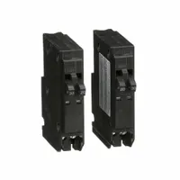 SQUARE D Miniature Circuit Breaker: 20/30 A, 120/240V AC, Single Phase, 10kA at 120/240V AC, 2 Poles (MPN QO20303020)