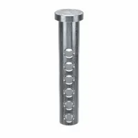 Clevis Pin,2 in L,Steel 0.375in dia,PK10: Inch, 3/8 in Pin Dia, 2 in Shank Lg, Adj Clevis Pin, 10 PK (MPN WWG-CLPUZ-018)