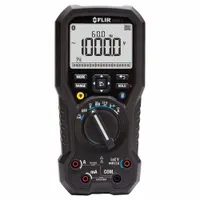 FLIR Digital Multimeter: TRMS, CAT III 1000V/CAT IV 600V, 1,000 V Max AC Volt Measurement, IP54 (MPN DM93-2)