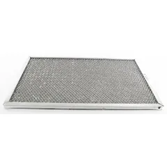 Replacement washable metal air filter for HVACR systems. Captures airborne particles in commercial and industrial ventilation, suitable for rooftop units, air handlers, and furnace applications. Reduces maintenance frequency compared to disposable filters.