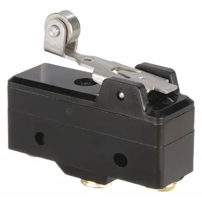 OEM Snap Action Switch: Hinge Roller Lever Actuator, SPDT, Screw - Roller-Lever Snap-Action Switches