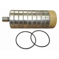 This 9-stage impeller cartridge assembly is a replacement component for Dayton models 45MW68 and 45MW69. It is used in multi-stage circulating or boosting pumps to restore flow and pressure performance in fluid-handling systems.