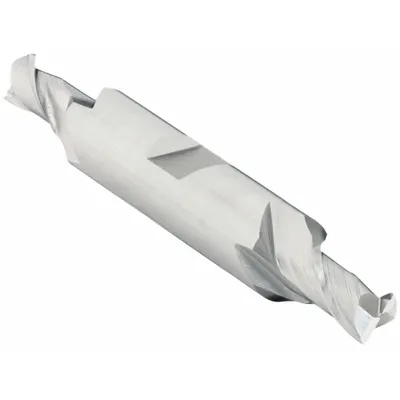 OSG Square End Mill: Cobalt, Double End, 2 Flute, 12 mm Mill Dia, 20.63 mm LOC - Double-End Cobalt Square End Mills