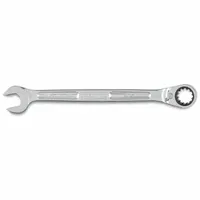 PROTO Combination Wrenches: Alloy Steel, Full Polish Chrome, 3/4 in Head Size, 11 in Overall Lg, Std (MPN JSCV24B)