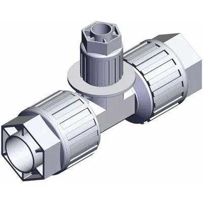 SMC LQ3T6A-R2 PFA Compression Tube Fitting - PFA Compression Tube Fittings