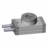 SMC Rotary Table: 190° Rotation Angle, 10.8 N-m Output Torque, 25 mm Bore Dia, 1/8 in RC, Metric (MPN MSQA50R)