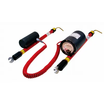 HDE Phasing Meter and Voltmeter Set: 0 V to 5 kV, 0 kV to 5 kV, No Display - High-Voltage Voltmeters