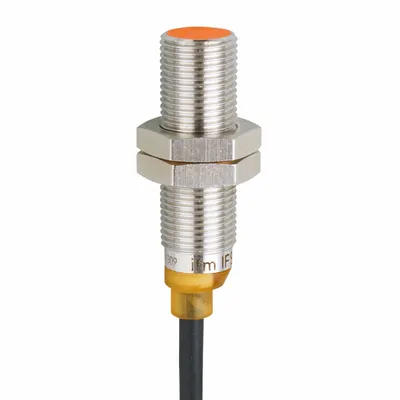 IFM Inductive Cylindrical Proximity Sensor: Non-Terminated Cable, Shielded - Cylindrical Sensors with Non-Terminated Cables